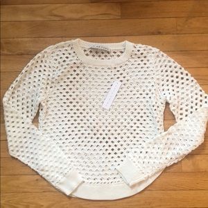 BNWT Trina Turk cotton sweater